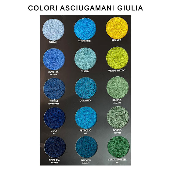 cartella colori art. Giulia ANTICA DITTA MIGLIORATI